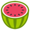 Watermelon emoji on HTC